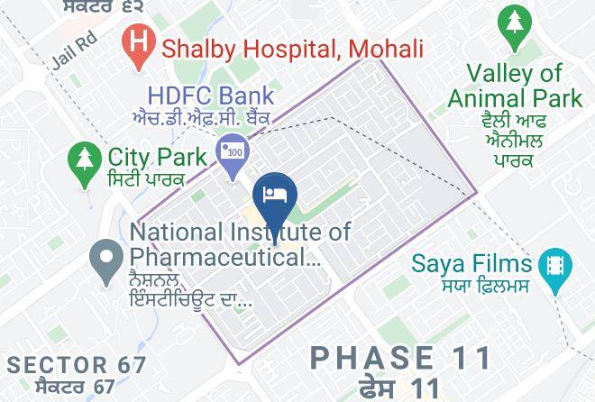 Mohali - Sarao Hotels Maps