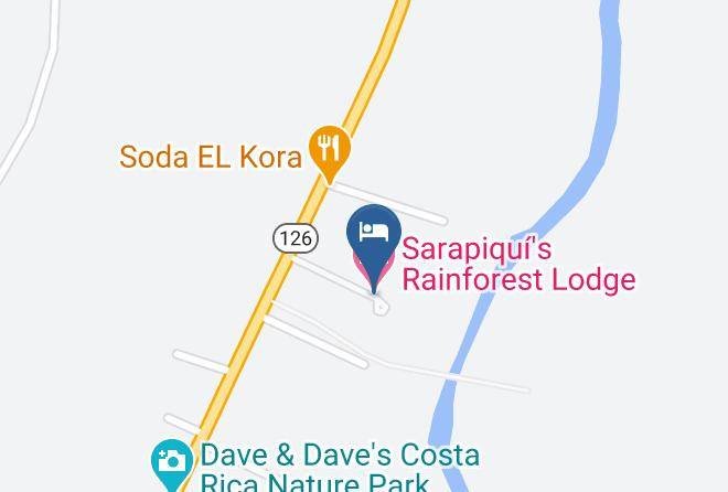Sarapiqui - Sarapiqui's Rainforest Lodge Maps
