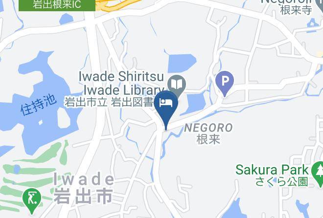 Iwade City - Sarashi Hotel Maps