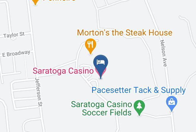Saratoga Casino Hotel Map