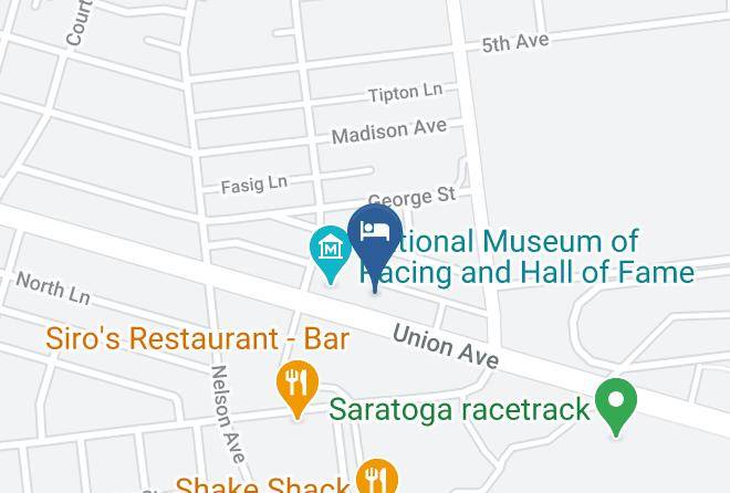 Saratoga - Saratoga Dreams Bed And Breakfast Maps