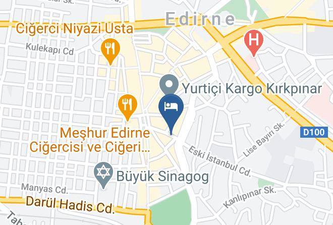 Edirne Sabuni - Saray Hotel Maps