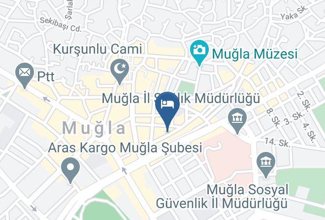 Mentese - Saray Otel Maps