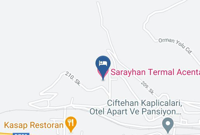 Nigde - Sarayhan Termal Acenta Maps