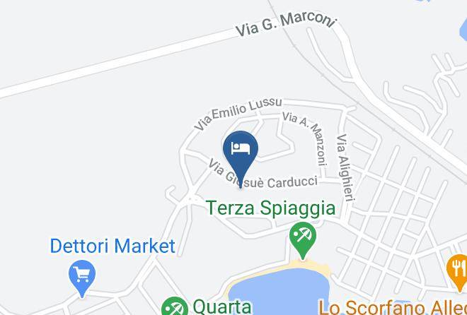 Sassari - Sardinia Blu Residence Maps