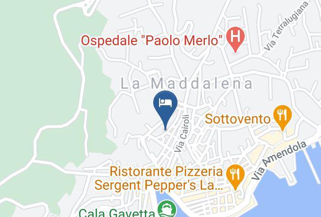 Sassari - Sardinia Holiday B&b Spargi Maps