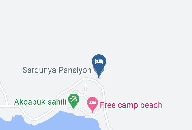 Mugla - Sardunya Pansiyon Maps