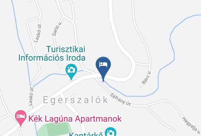 Egerszalok - Sargarozsa Vendeghaz Egerszalok Maps
