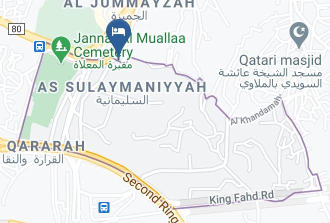 Mecca - Sarh Al Manamah Hotel Maps