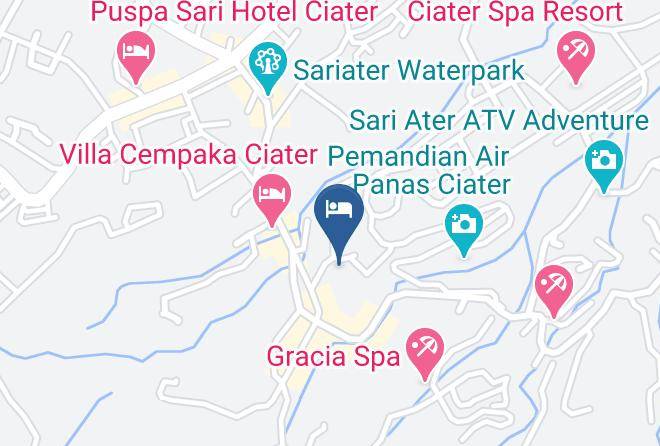 Subang Regency - Sari Ater Hotel & Recreation Maps