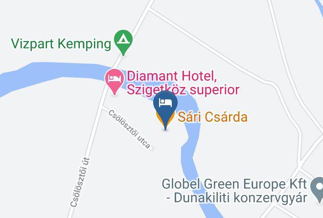 Dunakiliti - Sari Csarda Maps