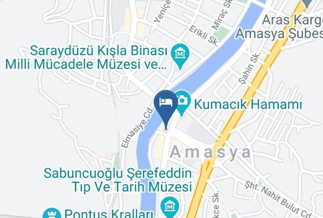 Amasya Pirincci - Sari Konak Boutique & Spa Hotel Maps