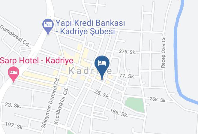Serik - Sari Otel Belek Kadriye Maps
