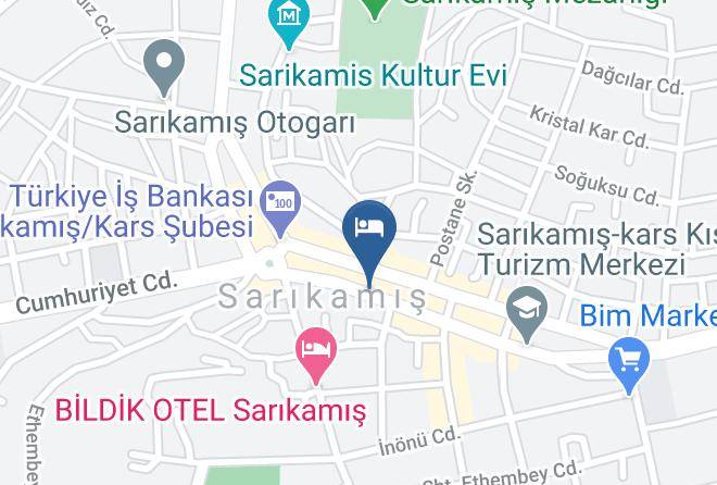 Sarikamis - Saricam Otel Maps