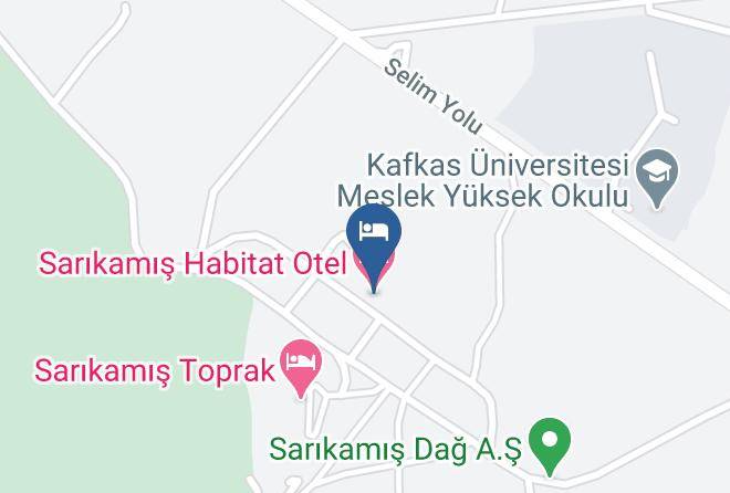 Sarikamis - Sarikamis Habitat Otel Maps