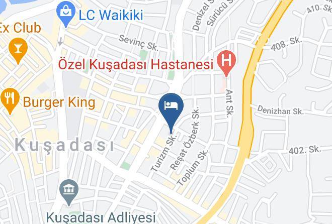 Kusadasi - Sarikaya Hotel Maps