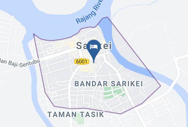 Bahagian Sarikei - Sarikei Garden Hotel Sarikei Sarawak Maps