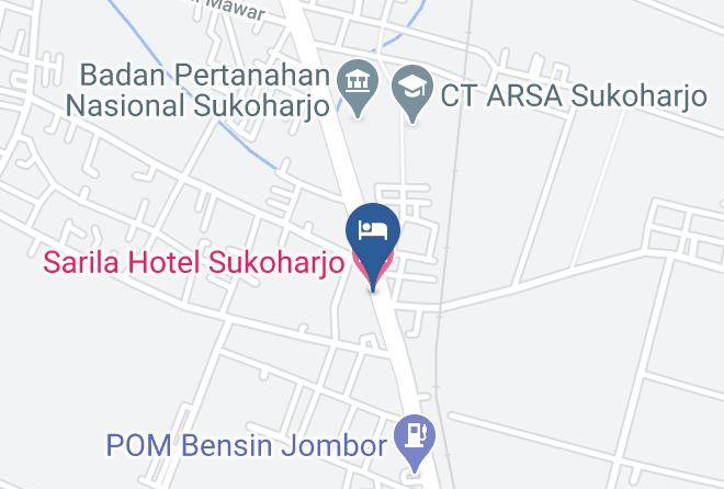 Sukoharjo Regency - Sarila Hotel Sukoharjo Maps