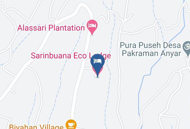 Tabanan Regency - Sarinbuana Eco Lodge Maps