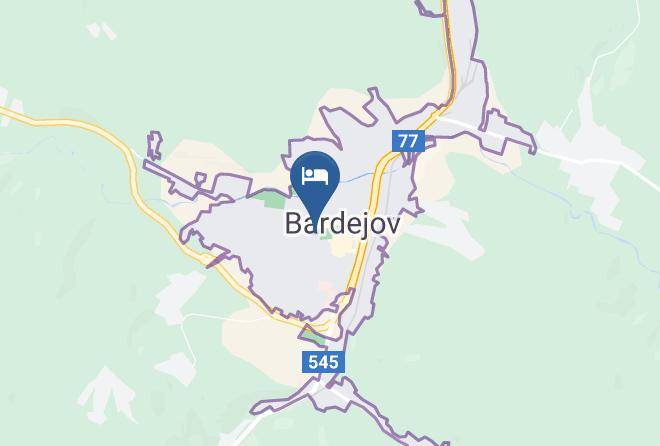 Bardejov - Saris Hotel & Restauracia Maps