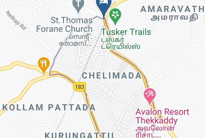 Peerumade - Revathy International Hotel Maps