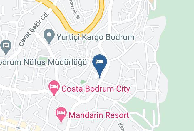 Bodrum - Costa Sariyaz Hotel Maps
