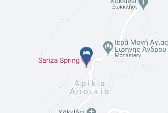 Cyclades - Sariza Spring Hotel Maps