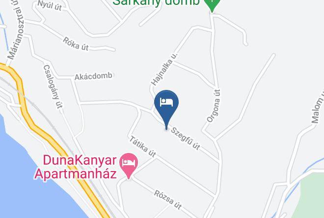 Zebegeny - Sarkanyfeszek Vendeghaz Maps