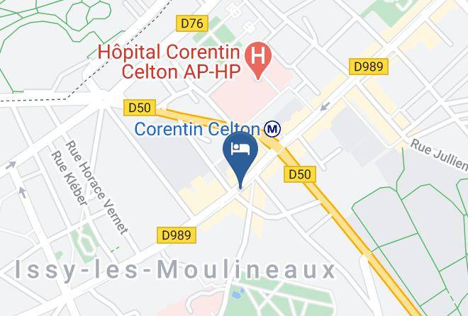 Hauts De Seine - Hotel Moderne Maps