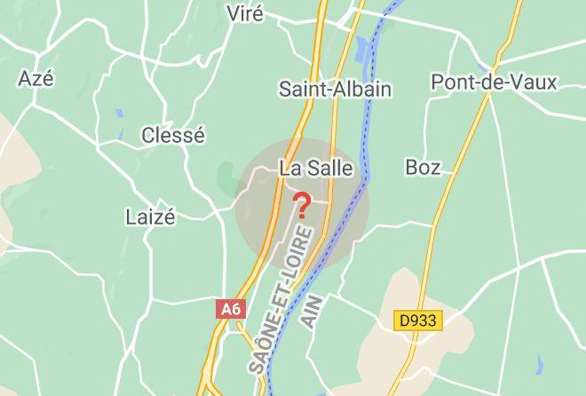 Saone Et Loire - Sarl Le Chateau De Fleurville Maps