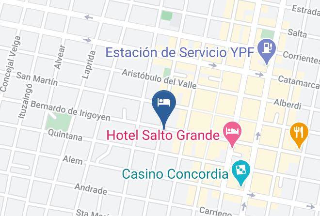 Concordia - Sarmiento Monoambiente Maps