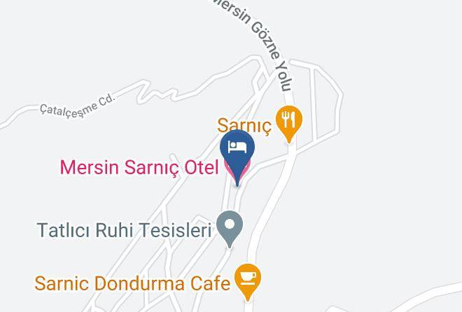 Toroslar - Mersin Sarnic Otel Maps