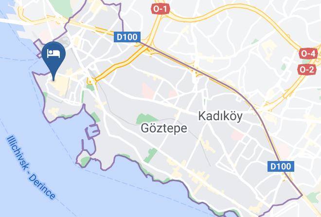 Redstone Cafe Bistro Hotel Map