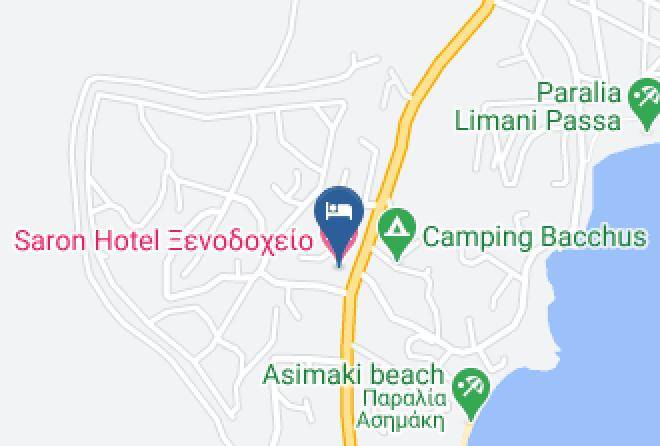 East Attica - Saron Hotel Maps