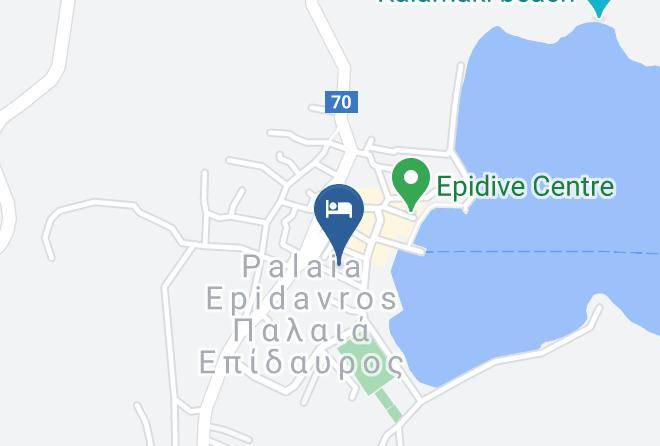 Argolis - Saronis Hotel Maps