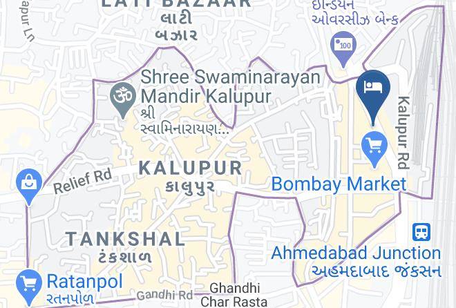 Ahmadabad - Sarovar Portico Kalupur Station Maps