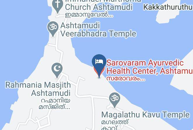 Kollam Sub District - Sarovaram Ayurvedic Health Center Ashtamudi Maps