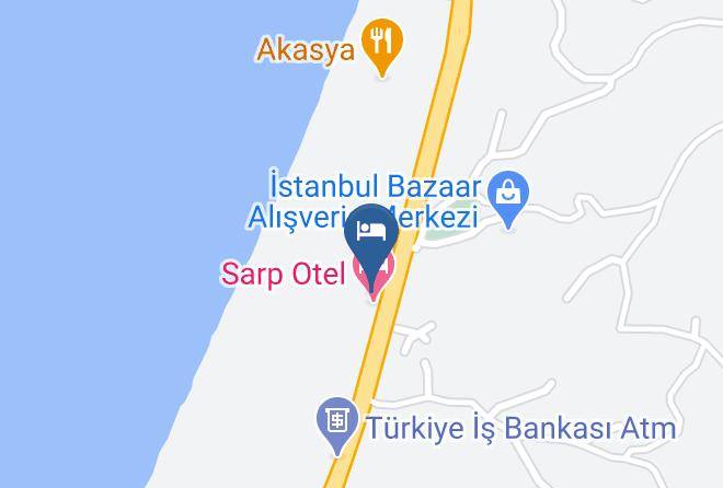 Kemalpasa - Sarp Otel Maps