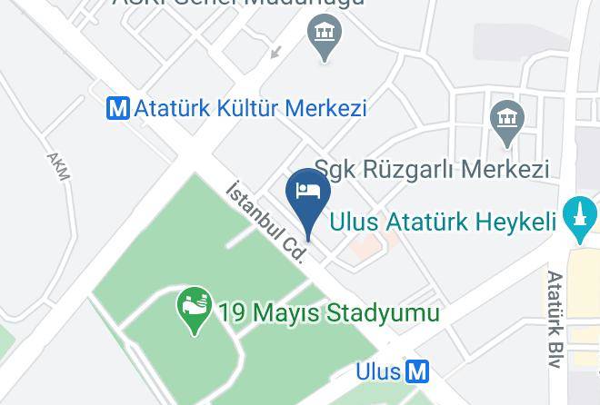 Altindag - Tac Mahal Hotel Maps