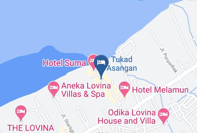 Buleleng Regency - Sartaya 2 Hotel Maps