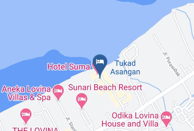 Buleleng Regency - Sartaya Hotel Maps