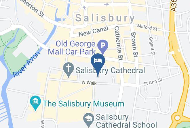 Sarum College Map