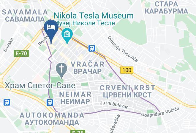 Belgrade City - Saruna Wellness Hotel Park Belgrade Maps