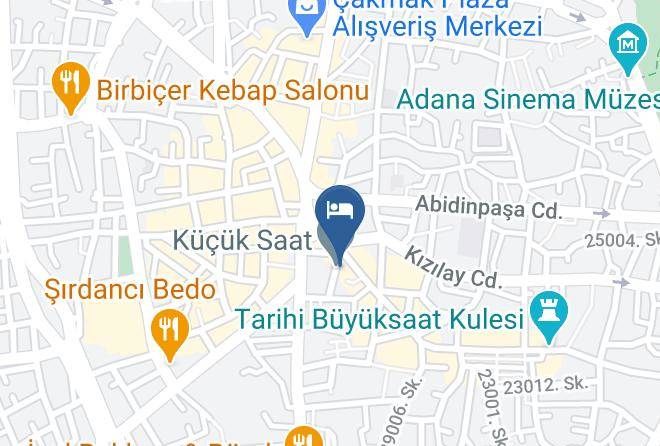 Seyhan - Sarus Otel Maps