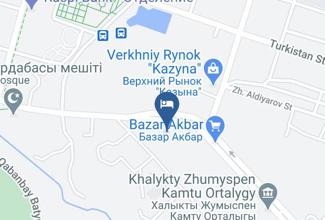 Shymkent - Sary Arka Hotel Maps