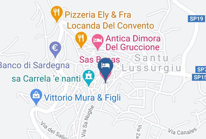 Oristano - Sas Benas Maps