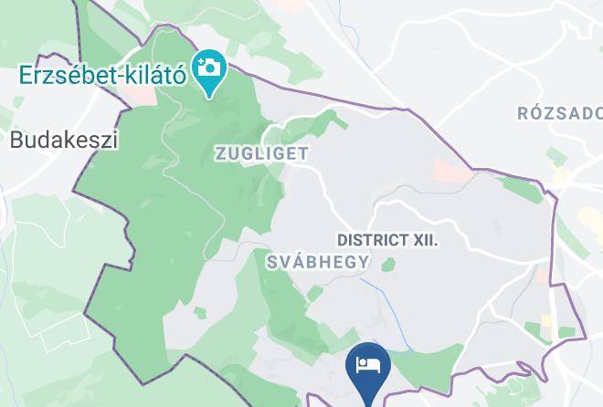Budapest 11 Kerulet - Sas Club Hotel Maps