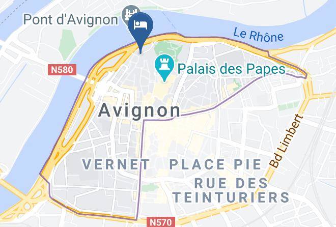 Vaucluse - Sas Grand Hotel Du Pont D Avignon Maps