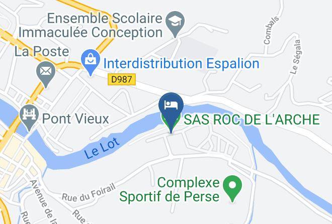 Aveyron - Sas Roc De L'arche Maps