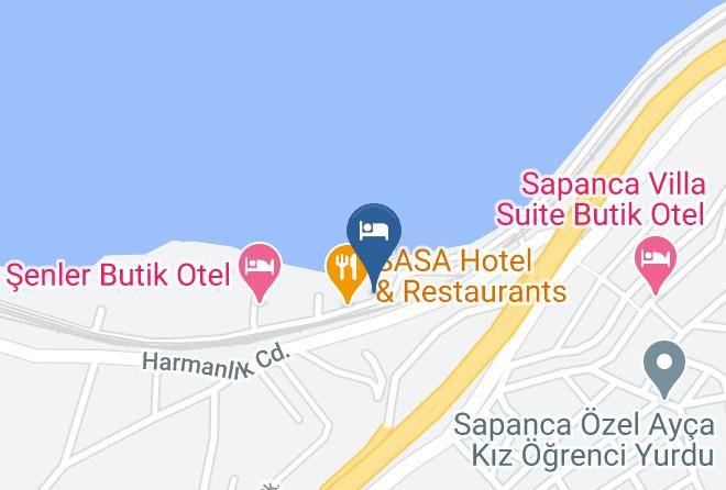 Sapanca - Sasa Harmanlik Maps